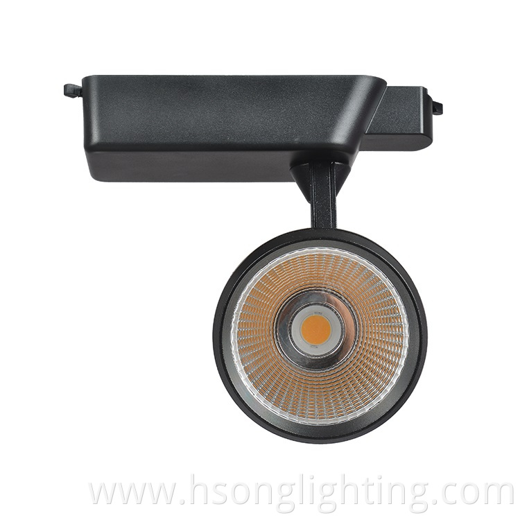 New style anti glare led track spot light CRI90 30W 3/4 wire track lighting track for house ceiling